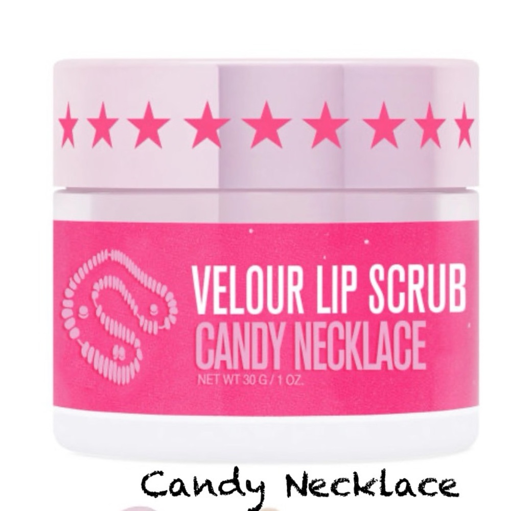NIB Jeffree Star Velour Lip Scrub Candy Necklace